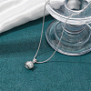 1Pc Sterling Silver Pendant Cabochon Setting STER-BC0002-52-5