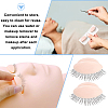 AHADERMAKER 6 Pairs 3 Colors Silicone Replacement Eyelids For Mannequin Head Eyelids MRMJ-GA0001-20-5