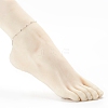 Rhombus Anklets AJEW-AN00442-5