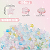 400Pcs Opaque Acrylic Beads MACR-SP0002-14B-2