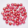 Spray Painted Glass Beads LS-GLAA-R211-04-D04-1