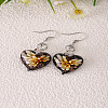 Handmade Lampwork Dangle Earrings WGF6340-03-1