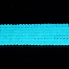 Synthetic Luminous Stone Beads Strands G-C086-01B-01-5