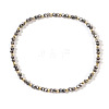 Minimalist Glass Rondelle Beaded Bracelet for Women YA6719-1-1