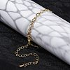 Rack Plating Brass Curb Chain Bracelets for Women BJEW-G735-16G-3