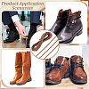Flat Leather Craft Shoemaker Cord with Metal Rivet AJEW-WH0561-08A-6