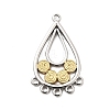 Ion Plating(IP) 304 Stainless Steel Chandelier Component Links STAS-Q350-03GP-1