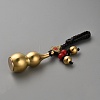 Feng Shui Gourd Brass Pendant Decorations HJEW-WH20002-01B-2