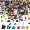 2 Strands Natural & Synthetic Mixed Gemstone Chip Beads Strands G-DC0001-56-1
