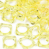 Transparent Acrylic Finger Rings RJEW-T010-03H-2