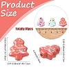 10Pcs 10 Colors Handmade Porcelain Beads PORC-YW0001-46-2