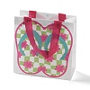Summer Beach Theme Printed Flip Flops Non-Woven Reusable Folding Gift Bags with Handle ABAG-F009-E07-1