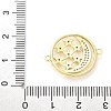 Brass Micro Pave Colorful Cubic Zirconia Connector Charms KK-Z095-01G-01-3