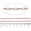 304 Stainless Steel Enamel Cable Chains CHS-R020-02G-05-2