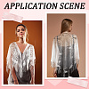 Lace Flower Detachable Polyester Shawl AJEW-WH20072-43B-4