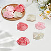 12Pcs 3 Colors Polyester and Felt Flower Hairpin Accessories DIY-LP0005-94-1