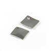 Tarnish Resistant 304 Stainless Steel Rhombus Pendants STAS-G130-07P-1