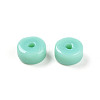 Opaque Solid Color Glass Beads GLAA-N007-6x3mm-A04-2