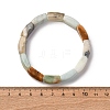 Natural Flower Amazonite Bead Stretch Bracelets for Women Men BJEW-C097-02A-11-3