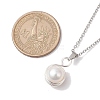 Pearl Pendant Necklaces NJEW-JN04872-3