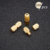 Brass Screw Clasps KK-FH0001-07G-4