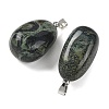 Natural Kambaba Jasper Tumbled Stone Pendants GG-K002-06H-3