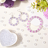 800Pcs Transparent Plastic Beads KY-SP0001-52B-3