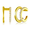 Alloy Cuff Earrings WGD4BC9-02-3