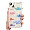 Colorful Clouds TPU Plastic Mobile Phone Cover PW-WGA90A0-17-3