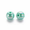 Opaque Acrylic Beads X-MACR-S370-D8mm-S035-2