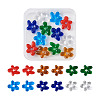 12Pcs 6 Colors Glass Beads GGLA-TA0002-02-1