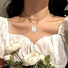 30Pcs Faceted Glass Pendants GLAA-YW0005-49-5