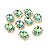 Oval Sew on Rhinestone DIY-E062-05G-A02-1