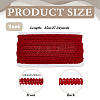 25M Polyester Braided Lace Trim OCOR-WH0082-300A-2