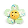 Opaque Printed Acrylic Big Pendants LS-MACR-I035-01B-1