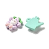 Cartoon Rabbit Theme Opaque Resin Decoden Cabochons X-RESI-R443-04-2