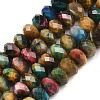 Natural Tiger Eye Beads Strands G-C259-A48-5x8mm-2
