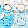 Pcs Coconut Braided Bead Bracelets BJEW-SC0001-49-3
