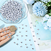 1000Pcs Opaque Acrylic Beads SACR-SP0001-46-3