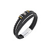 Imitation Leather Cord Multi-strand Bracelets for Men PW-WGD2A27-02-1