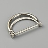 Alloy Buckle Clasps FIND-WH0143-82C-P-2