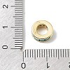 Brass Micro Pave Cubic Zirconia European Beads CU-CBA389D-05G-01-3