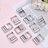 10Pcs Stainless Steel Cam Lock Lever Buckles STAS-GO0001-35-4