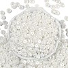 Opaque Colours Luster Glass Seed Beads SEED-P008-01C-07-3