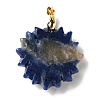 Natural Sodalite Pendants G-E043-01B-13G-3