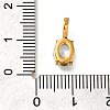 Ion Plating(IP) 304 Stainless Steel Rhinestone Pendants LS-STAS-A104-11G-01-3