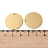304 Stainless Steel Pendants STAS-Q308-09R-G-3