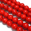 Synthetical Howlite Beads LS-TURQ-G609-10mm-1
