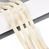 Natural White African Opal Beads Strands G-T141-85A-01-1