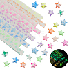 4Sets Luminous Lucky Star Origami Paper DIY-SC0027-36C-1
